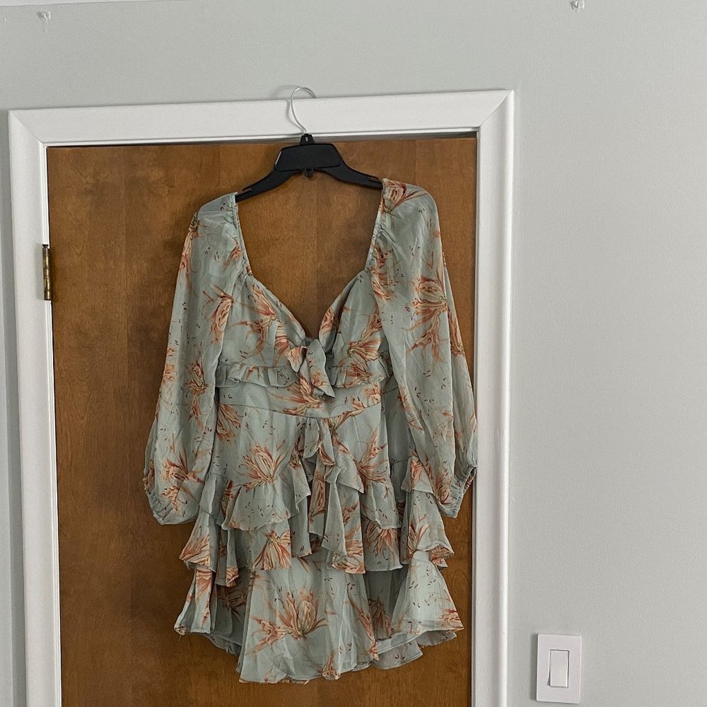 Saints Secrets- Ruffle Spring Romantic Dress NWT